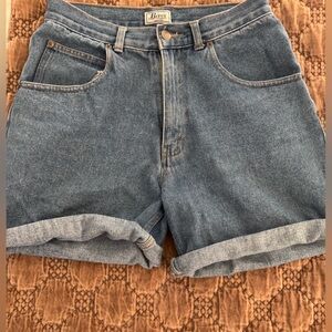 Vintage Bass Women's Blue Denim Shorts